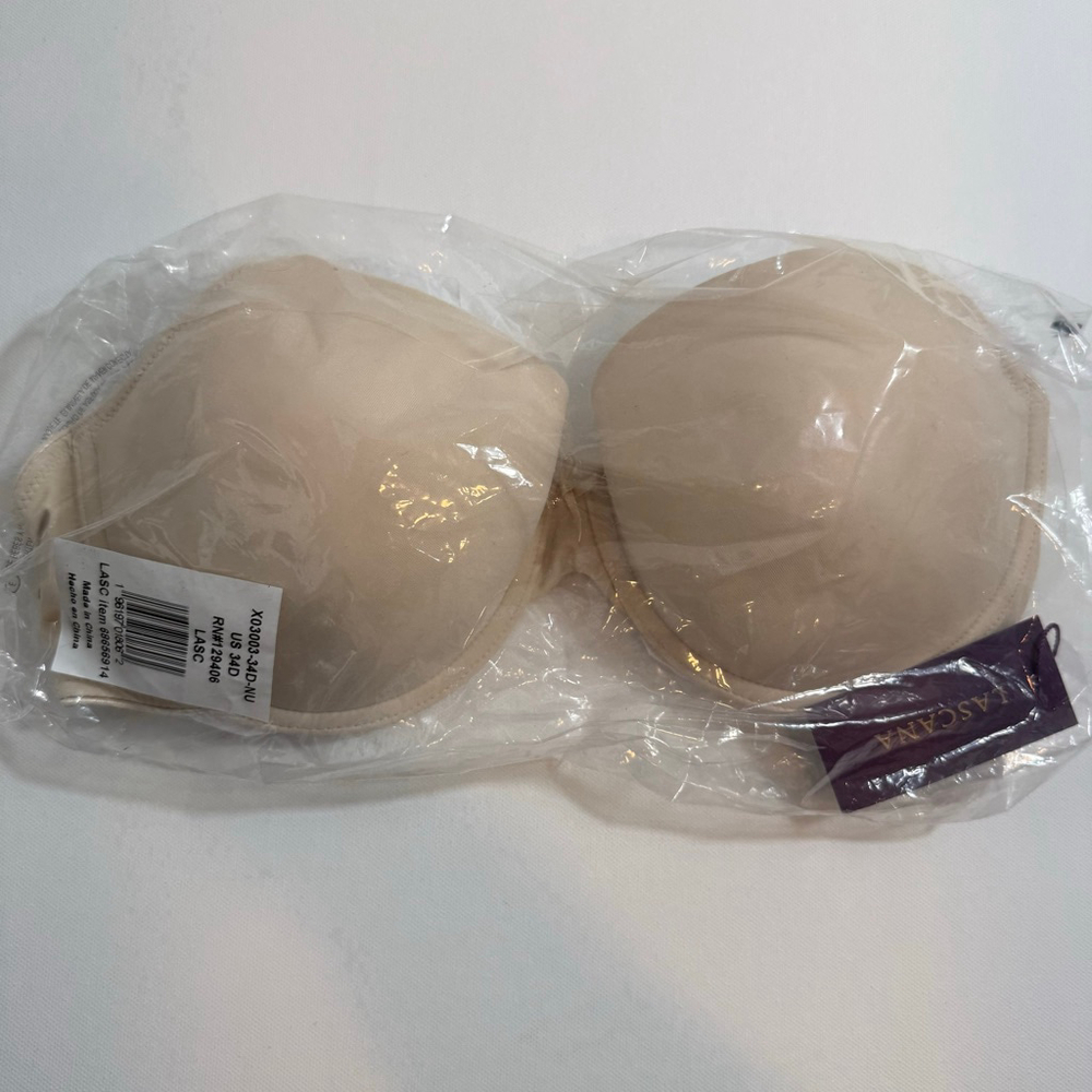 Women's LASCANA Beige Strapless Bra 34D